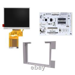 Atari Lynx I Kit de remplacement pour écran unique, tout neuf, CleanScreen