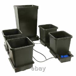 Autopot 4 Pot Grow System Kit Avec Réservoir Hydroponique De 47 Litres