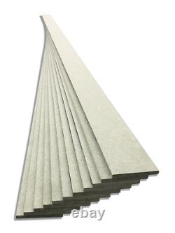 Bandes de lambris MDF Kit de lambris mural à faire soi-même de style Shaker Panneau mural XL à peindre