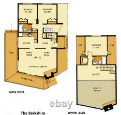 Berkshire A-frame 24x44 Customizable Shell Kit Home, Livré Prêt À Construire