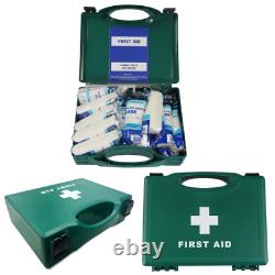 Boîte de premiers secours HSE 1-10 personnes conforme au Royaume-Uni pour maison/bureau/entreprise/petite entreprise