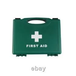 Boîte de premiers secours HSE 1-10 personnes conforme au Royaume-Uni pour maison/bureau/entreprise/petite entreprise