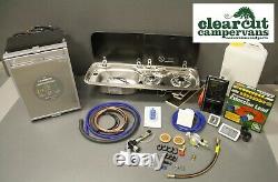 Campervan Kit, Smev 9222, Waeco Crx-50 Réfrigérateur, Pms, Sockets Cbe, Branchement Électrique
