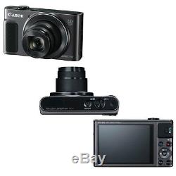 Canon Powershot Sx620 Hs 20.2mp Zoom 25x Appareil Photo Numérique Wifi 32gb Kit D'accessoires
