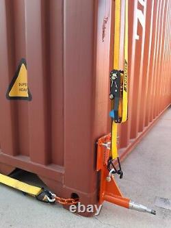 Clip-on Shipping Container Wheels Full Transport Kit Move 20/40ft Container