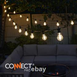 Connectpro 5m-50m Outdoor Connectable Festoon Filament Led Lights Ceinture Kit