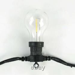 Connectpro 5m-50m Outdoor Connectable Festoon Filament Led Lights Ceinture Kit