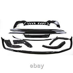 Convient BMW 3 G20 Bodykit Spoiler avant Diffuseur Bas de caisse Style M Performance