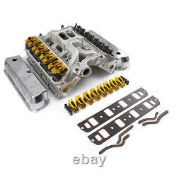 Convient Ford Sb 289 302 Hyd Ft Culasse Top End Combo Kit Moteur