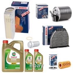 Convient pour Mercedes SLK 250 CDI 2012+ R172 Kit d’entretien Bosch complet neuf<br/>