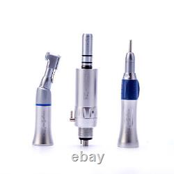 Easyinsmile Dental Slow Low Speed Handpiece Straight Nose Contra Angle 4 Hole<br/>Facile à sourire, Dentaire à basse vitesse, Pièce à main droite à nez droit, Angle contra 4 trous