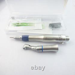 Easyinsmile Dental Slow Low Speed Handpiece Straight Nose Contra Angle 4 Hole	

<br/>	Facile à sourire, Dentaire à basse vitesse, Pièce à main droite à nez droit, Angle contra 4 trous