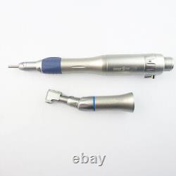 Easyinsmile Dental Slow Low Speed Handpiece Straight Nose Contra Angle 4 Hole   <br/>
 Facile à sourire, Dentaire à basse vitesse, Pièce à main droite à nez droit, Angle contra 4 trous