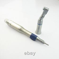 Easyinsmile Dental Slow Low Speed Handpiece Straight Nose Contra Angle 4 Hole   <br/> 
 Facile à sourire, Dentaire à basse vitesse, Pièce à main droite à nez droit, Angle contra 4 trous
