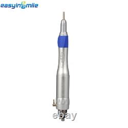 Easyinsmile Dental Slow Low Speed Handpiece Straight Nose Contra Angle 4 Hole<br/>	
	 Facile à sourire, Dentaire à basse vitesse, Pièce à main droite à nez droit, Angle contra 4 trous