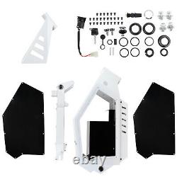 Electric Bicycle E Bike Frame Kit Stealth Bomber Electric Bicycle Frame Blanc
