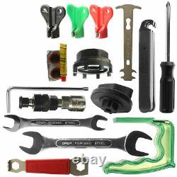 Ensemble D'outils De Réparation De Vélo De Vélo 37 Pièces Bikehand Complet