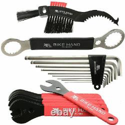 Ensemble D'outils De Réparation De Vélo De Vélo 37 Pièces Bikehand Complet