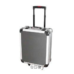 Ensemble d'outils de 810 pièces avec boîte de rangement, valise pour mécaniciens avec roulettes, chariot à outils