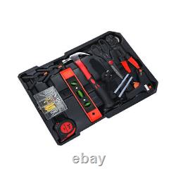 Ensemble d'outils de 810 pièces avec boîte de rangement, valise pour mécaniciens avec roulettes, chariot à outils