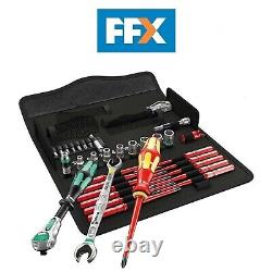 Ensemble de maintenance WERA 05135926001 Kraftform Kompact W1 35 pièces pour atelier de bricolage à domicile