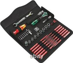 Ensemble de maintenance WERA 05135926001 Kraftform Kompact W1 35 pièces pour atelier de bricolage à domicile