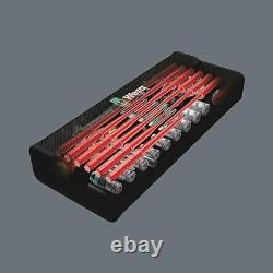 Ensemble de maintenance WERA 05135926001 Kraftform Kompact W1 35 pièces pour atelier de bricolage à domicile