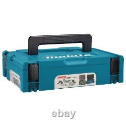 Ensemble de maintenance générale Makita 120 pièces - Ensemble de clés, douilles et tournevis + Makpac