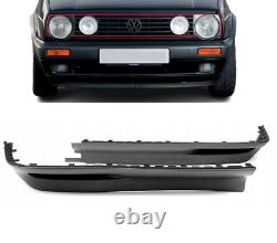 Ensemble de pare-chocs avant et arrière de grande taille et de l'aileron d'abaissement de garniture pour VW Golf 2 MK2 GTI tout neuf
