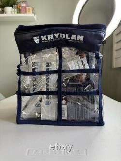 Ensemble de trousse de maquillage Kryolan NEUF ET NON UTILISÉ. VALEUR DE 356,50 £ ! Maquilleur stagiaire