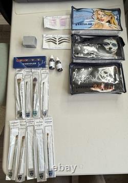 Ensemble de trousse de maquillage Kryolan NEUF ET NON UTILISÉ. VALEUR DE 356,50 £ ! Maquilleur stagiaire