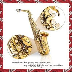Estar As-? Sax Alto Saxophone E Flat F Key Saxaphone + Cadeau De Noël Cas Dur