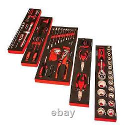 Étui de jeu d'outils Boîte de kit de mécanicien Organiser Boîte à outils à contrepoids avec outils