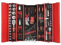 Étui de jeu d'outils Boîte de kit de mécanicien Organiser Boîte à outils à contrepoids avec outils