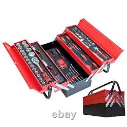 Étui de jeu d'outils Boîte de kit de mécanicien Organiser Boîte à outils à contrepoids avec outils
