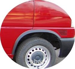 Extension d'aile flambant neuve pour VW TRANSPORTER T4 en noir mat 4 pièces 1990-2002
