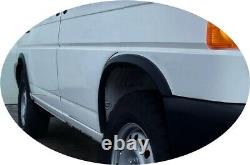 Extension d'aile flambant neuve pour VW TRANSPORTER T4 en noir mat 4 pièces 1990-2002