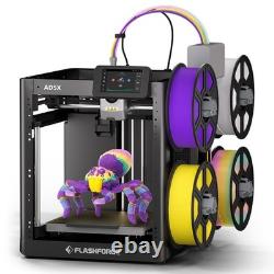 FLASHFORGE AD5X Imprimantes 3D Impression Multicolore Max 600mm/s Core XY Haute Vitesse