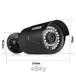 Floureon Cctv 8ch 1080n Dvr Enregistreur Kits Système De Caméra De Surveillance Extérieure 3000tvl