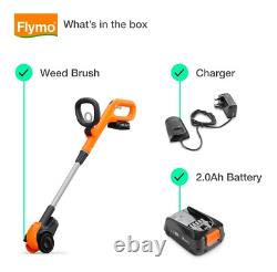 Flymo 18V EasiWeeder KIT Brosse de Désherbage Sans Fil Neuve