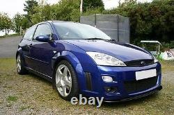 Ford Focus RS Mk1 Kit lèvre aérodynamique Aeroblade + fixations pour pare-chocs avant bas.