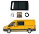 Ford Transit Mk8 Fen&ecirc;tre Coulissante C&ocirc;t&eacute; Passager Avec Kit De Collage Et Joint En U