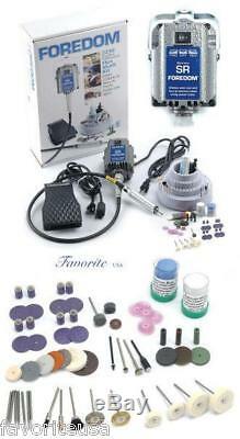 Foredom Jewellers Flex Arbre Kit 2230 Sr Moteur 1 / 6hp 110v Nouveau! H. 30 Handpiece