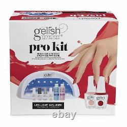 Geliish Pro Kit Salon Professional Gel Lampe Led Soak Off Nail Polish Set, 15 ML