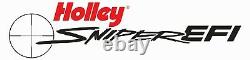 Holley 550-510 Sniper Efi Fuel Injection Conversion Kit S’adapte À Tous Les V8 Poli