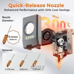 Imprimantes 3D multicolores FLASHFORGE AD5X avec IFS Max 600 mm/s et nivellement automatique complet