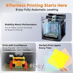 Imprimantes 3D multicolores FLASHFORGE AD5X avec IFS Max 600 mm/s et nivellement automatique complet