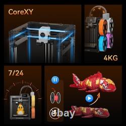 Imprimantes 3D multicolores FLASHFORGE AD5X avec IFS Max 600 mm/s et nivellement automatique complet