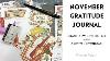 Journal De Gratitude De Novembre - Tout Nouveau Kit Et Téléchargement Numérique De Quelques-unes De Mes Choses Préférées.
