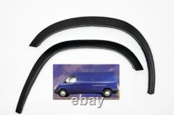 KIT DE MOULURE NOIRE MAT POUR AILE ET ÉLÉMENT DE ROUES NEUF POUR FORD TRANSIT Mk5 '95-00